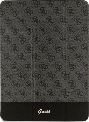 Изображение Etui na tablet Guess 4G Stripe, czarne do iPad Pro 12.9" 2020/2021/2022 (4., 5. i 6. generacji)