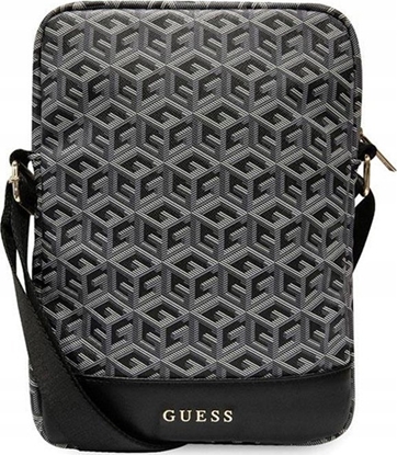 Attēls no Etui na tablet Guess Guess GCube Stripe Tablet Bag - Torba na tablet 10" (Czarny)