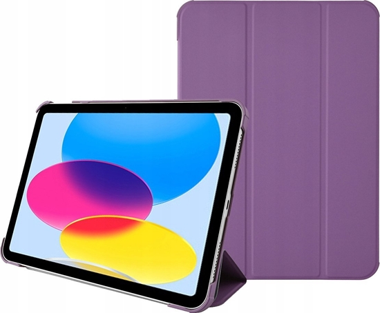 Picture of Etui na tablet Pomologic Obudowa ochronna BookCase do iPad 10.9" 10G fioletowa