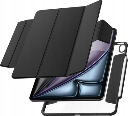 Picture of Etui na tablet Spigen Spigen Air Skin Pro, black - iPad Air 13" 2024