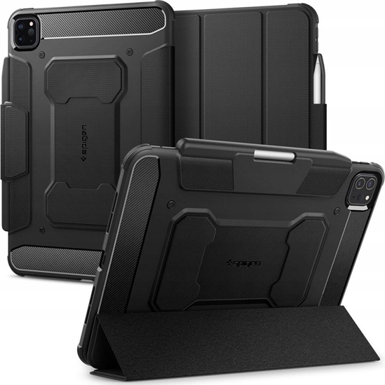 Picture of Etui na tablet Spigen Spigen Rugged Armor Pro - Etui do iPad Pro 11 (M4, 2024) (Black)
