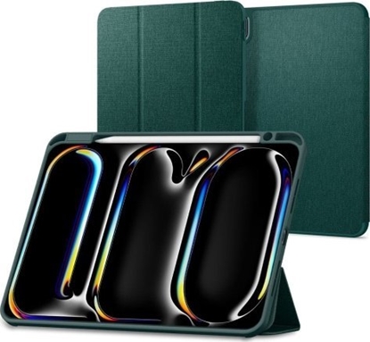 Изображение Etui na tablet Spigen Urban Fit do iPad Pro 11" M4 2024 Midnight Green