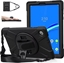 Attēls no Etui na tablet Strado Etui Armor z paskiem uchwytem Strap do Lenovo Tab M10 TB-X306X/X306F (Czarne) uniwersalny