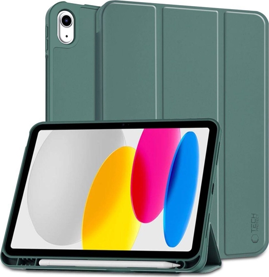 Picture of Etui na tablet Tech-Protect Etui APPLE IPAD 10.9 (10GEN) Tech-Protect SC Pen zielone