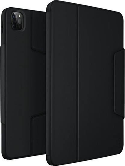 Изображение Etui na tablet Uniq UNIQ case Rovus iPad Pro 11 (2021-2022) / Air 10.9" (2020-2022) black/ebony black Magnetic Case
