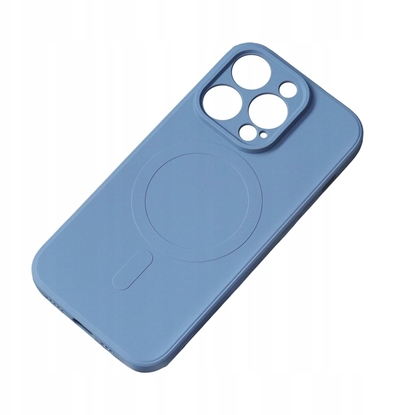 Изображение Etui Silicone Case z MagSafe na Samsung Galaxy A16 5G - niebieskie