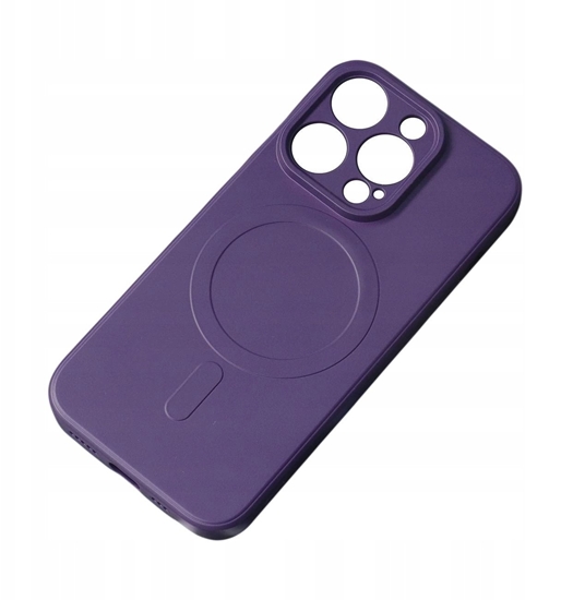 Picture of Etui Silicone Case z MagSafe na Samsung Galaxy S25 Edge - fioletowe