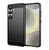 Изображение Etui silikonowe Carbon Case na Samsung Galaxy S25 Edge - czarne
