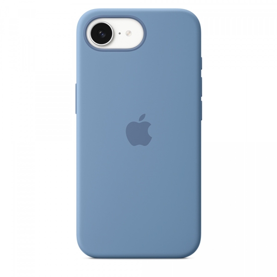 Изображение Etui silikonowe do iPhonea 16e - zimowy błękit
