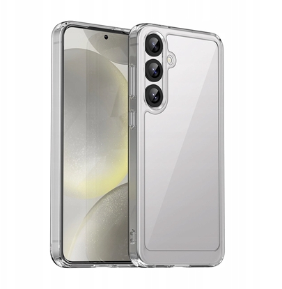 Attēls no Etui silikonowe Outer Space Case z elow ramk do Samsung Galaxy S25+ - przezroczyste