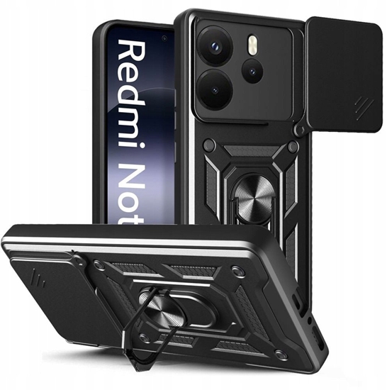 Изображение Etui Tech-Protect Camshield Pro Xiaomi Redmi Note 14 4G / LTE Matte Black