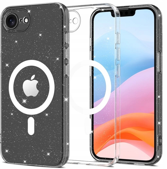 Изображение Etui Tech-Protect Flexair MagSafe Apple iPhone 16e Glitter