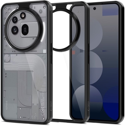 Attēls no Etui Tech-Protect Magmat Nothing Phone 3a Pro Black/clear