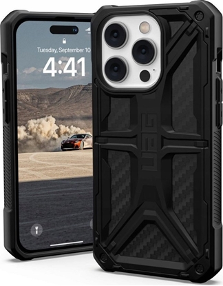 Изображение Etui UAG Urban Armor Gear Monarch do iPhone 14 Pro carbon fiber