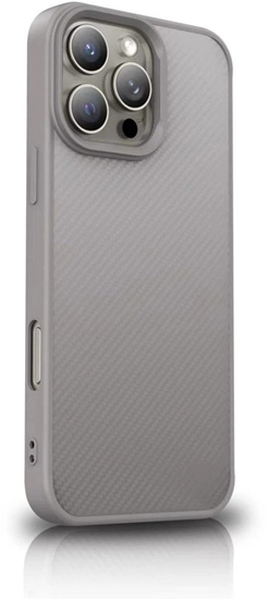 Изображение Wozinsky Wozinsky Carbon Fiber Case with MagSafe for Samsung Galaxy S25+ - Gray