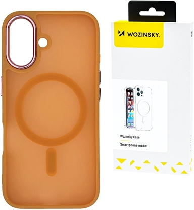 Изображение Wozinsky Wozinsky Fashion Case with MagSafe for Samsung Galaxy S24 FE - Orange