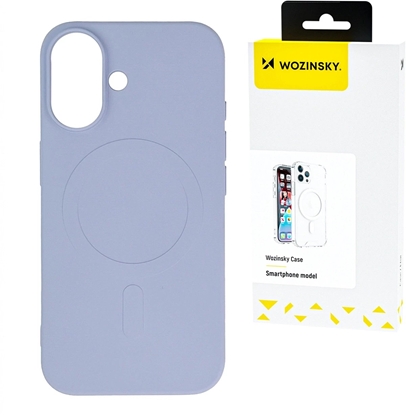 Изображение Wozinsky Wozinsky Liquid Silicone Case MagSafe for Samsung Galaxy S24 FE - Purple