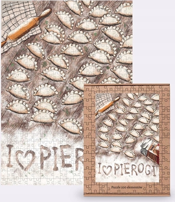 Изображение Eurographics Puzzle 500 I love pierogi
