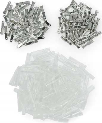 Изображение Eurokomp Zestaw konektorów 2,8mm+koszulki 200szt.E5938