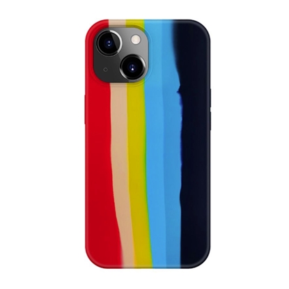 Изображение Evelatus Apple iPhone 15 Silicone case Multi-Colored Rainbow
