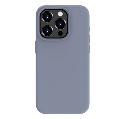 Изображение Evelatus Apple iPhone 15 Pro Premium Soft Touch Silicone Case Lavender Gray