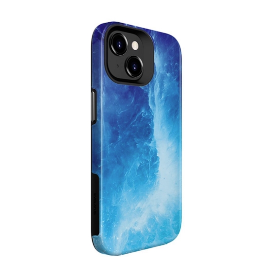 Picture of Evelatus Apple iPhone 15 Armor case TPU+PC Customized Print Design Galaxy Blue