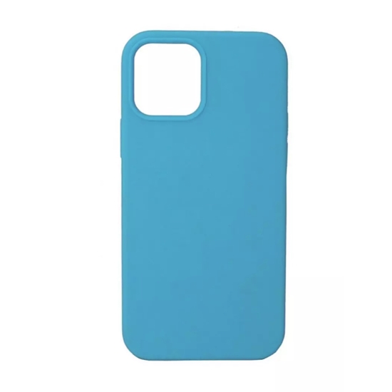 Picture of Evelatus Apple iPhone 14 Pro Max 6.7 Premium Soft Touch Silicone Case Sky Blue