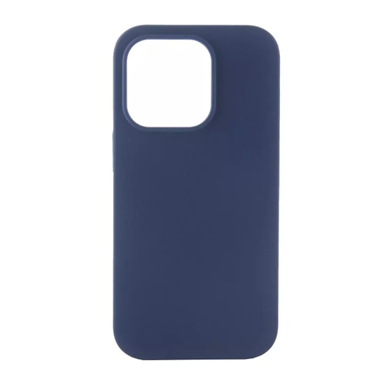 Picture of Evelatus Apple iPhone 14 Pro Max 6.7 Premium Soft Touch Silicone Case Deep Navy