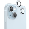 Изображение Evelatus iPhone 15 / 15 Plus Kameras Lēca Aizsargstikls Armor Blue Metāla Rāmis