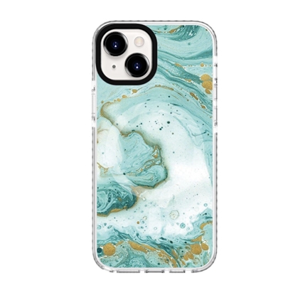Изображение Evelatus Apple iPhone 15 PC+TPU With MagSafe Customized Print Blue Marble