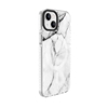 Picture of Evelatus Apple iPhone 15 PC+TPU With MagSafe Customized Print Marble White