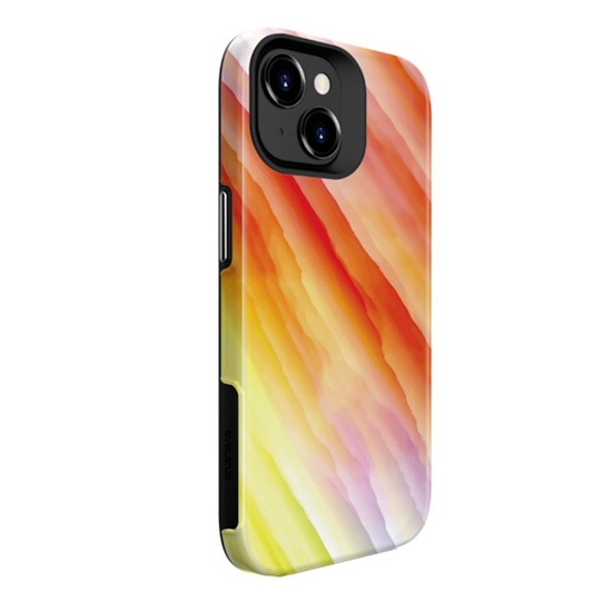 Picture of Evelatus Apple iPhone 15 Plus Armor case TPU+PC Customized Print Design Yellow Orange