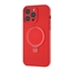 Picture of Evelatus Apple iPhone 16 Premium Magsafe with Stand Soft Touch Silicone Case Red