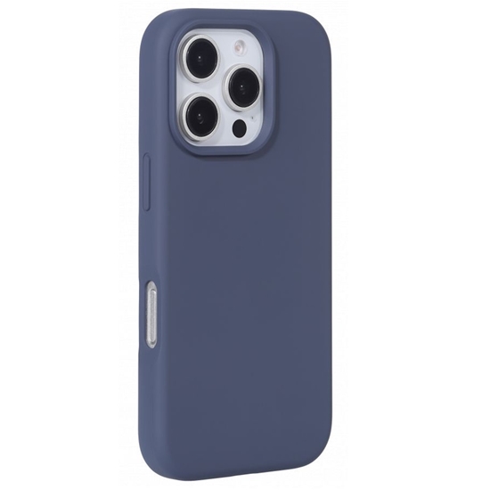 Picture of Evelatus Apple iPhone 16 Pro Max Premium Magsafe Soft Touch Silicone Case Midnight Blue