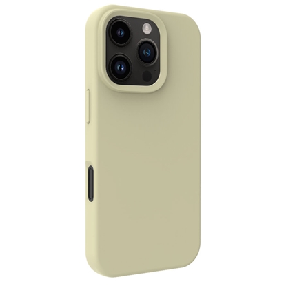 Attēls no Evelatus Apple iPhone 16 Pro Premium Magsafe Soft Touch Silicone Case Natural Titanium