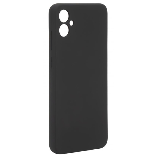 Изображение Evelatus Premium Mīksta pieskāriena silikona aizmugures maks-apvalks priekš Samsung Galaxy A05 4G (A055F) Melna