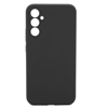 Изображение Evelatus Premium Mīksta pieskāriena silikona aizmugures maks-apvalks priekš Samsung Galaxy A15 4G (A155F) / 5G (A156B) Melna