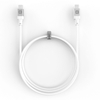 Picture of Evelatus Evelatus USB C to C Cable 2M 60W / 20V3A Aluminum housing braiding White