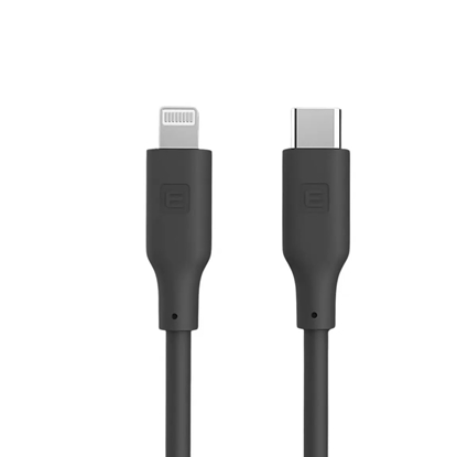 Attēls no Evelatus Evelatus USB C to Lightning Silicone Cable 1.2M (MFI10CL) 60W / 20V3A White