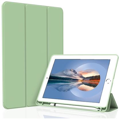Attēls no Evelatus Galaxy Tab A9 Tablet case with imitate microfiber inside Green