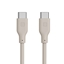 Изображение Evelatus Evelatus USB C to USB C Silicone Cable 1.2M 60W / 20V3A White