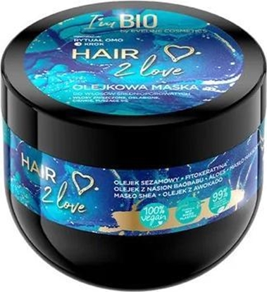 Attēls no Eveline EVELINE I'm Bio Hair 2 Love OLEJKOWA MASKA do wosów rednioporowatych