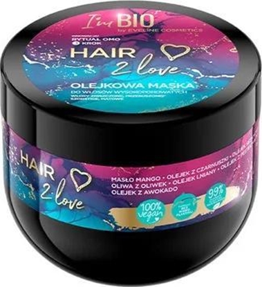 Attēls no Eveline EVELINE I'm Bio Hair 2 Love OLEJKOWA MASKA do wosów wysokoporowatych
