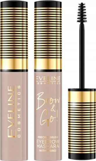 Изображение Eveline Eveline Mascara Do Brwi Brow & Go! 05 Taupe