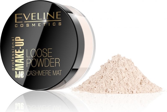 Picture of Eveline PUDER SYPKI LOOSE POWDER CASHMERE MAT nr 01 Transparent