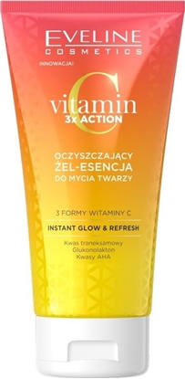 Attēls no Eveline Vitamin C 3X Action Oczyszczajcy el-Esencja Do Mycia Twarzy 150ml