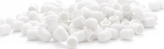 Picture of EXO EXO KAPTUREK CIERNY 10mm/220 100 SZT. HARD CAP WHITE