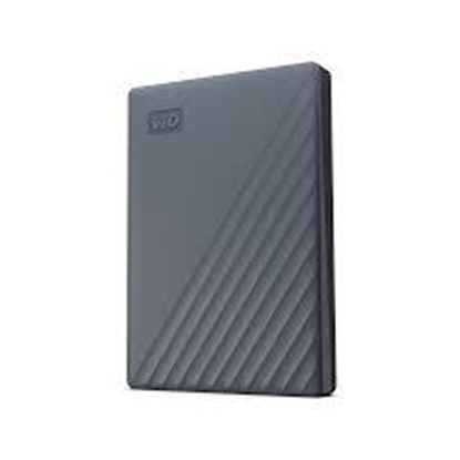 Attēls no External HDD|WESTERN DIGITAL|My Passport|WDBY3J0060BGY-WESN|6TB|USB-C|Colour Grey|WDBY3J0060BGY-WESN