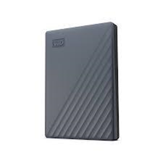 Изображение External HDD|WESTERN DIGITAL|My Passport|WDBY3J0060BGY-WESN|6TB|USB-C|Colour Grey|WDBY3J0060BGY-WESN