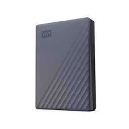 Picture of External HDD|WESTERN DIGITAL|My Passport|WDBRMD0040BGY-WESN|4TB|USB-C|Colour Grey|WDBRMD0040BGY-WESN